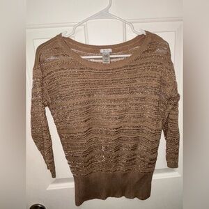 Cache Women's Gold Sweater